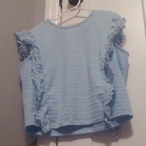 SO brand formal cropped blouse in Juniors sizing